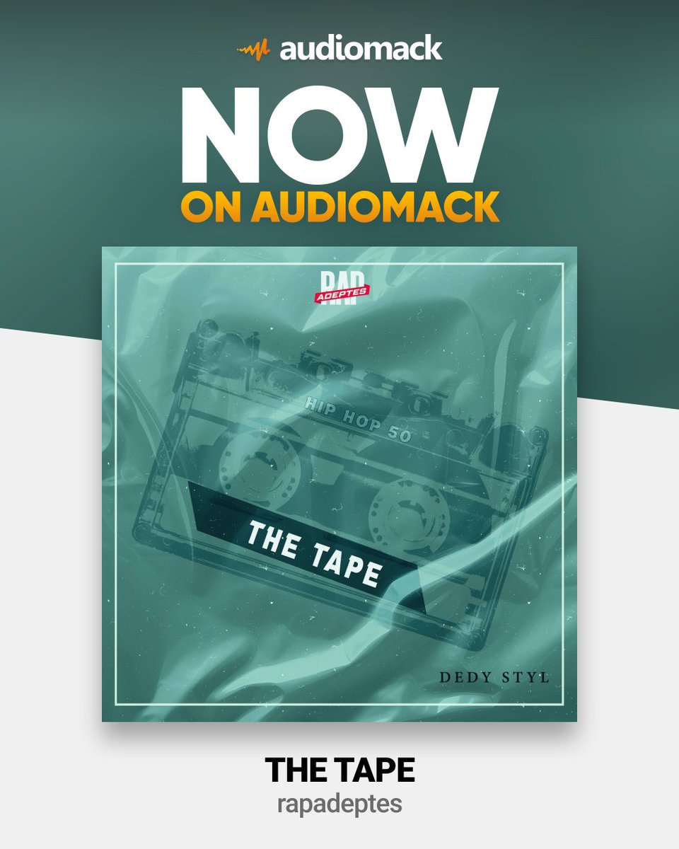 rapadeptes's tweet photo. The Tape 👇
https://t.co/1CQWgD00Nt

#TheTape #DedyStylOnTheBeat #HipHop50 #RapAdeptes https://t.co/mpZBiR7a2F