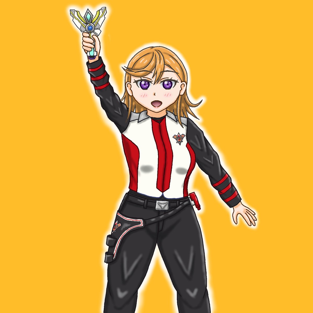 澁谷かのん 「#誰にでも自分だけのクロスオーバーがある クロスオーバーというよりはただのコスプ」|ロギのイラスト