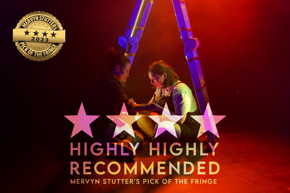 ⭐️⭐️⭐️⭐️, ‘Highly highly recommend’ on <a href="/mervspotfringe/">Mervyn Stutter's Pick of the Fringe</a> Pick of the Fringe! We’re thrilled! 

Just THREE more chances to see HIVE! Don’t miss it🦋✨

assemblyfestival.com/whats-on/hive