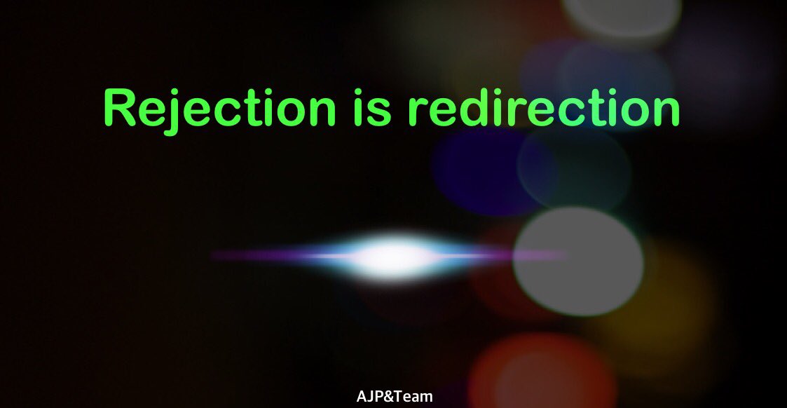 alexjohnpr's tweet image. Rejection can act as a course correction, leading us away from situations that aren't meant for us and pushing us toward opportunities better aligned with our goals and aspirations. 

#rejection #redirection #SuccessMindset
