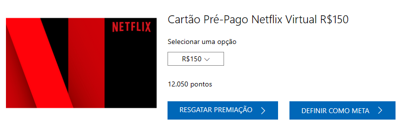 Cartao Pre Pago Netflix 150