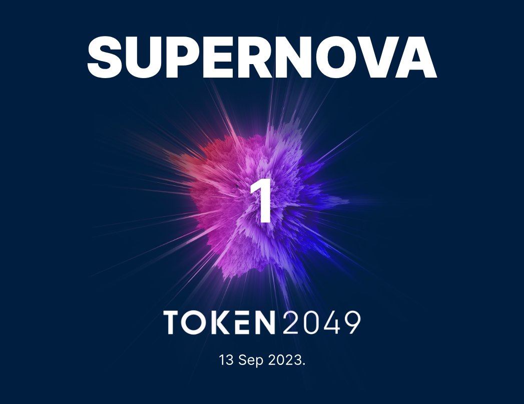 The countdown is on, T-minus one month...Supernova 💥

📅 13 Sep 2023.