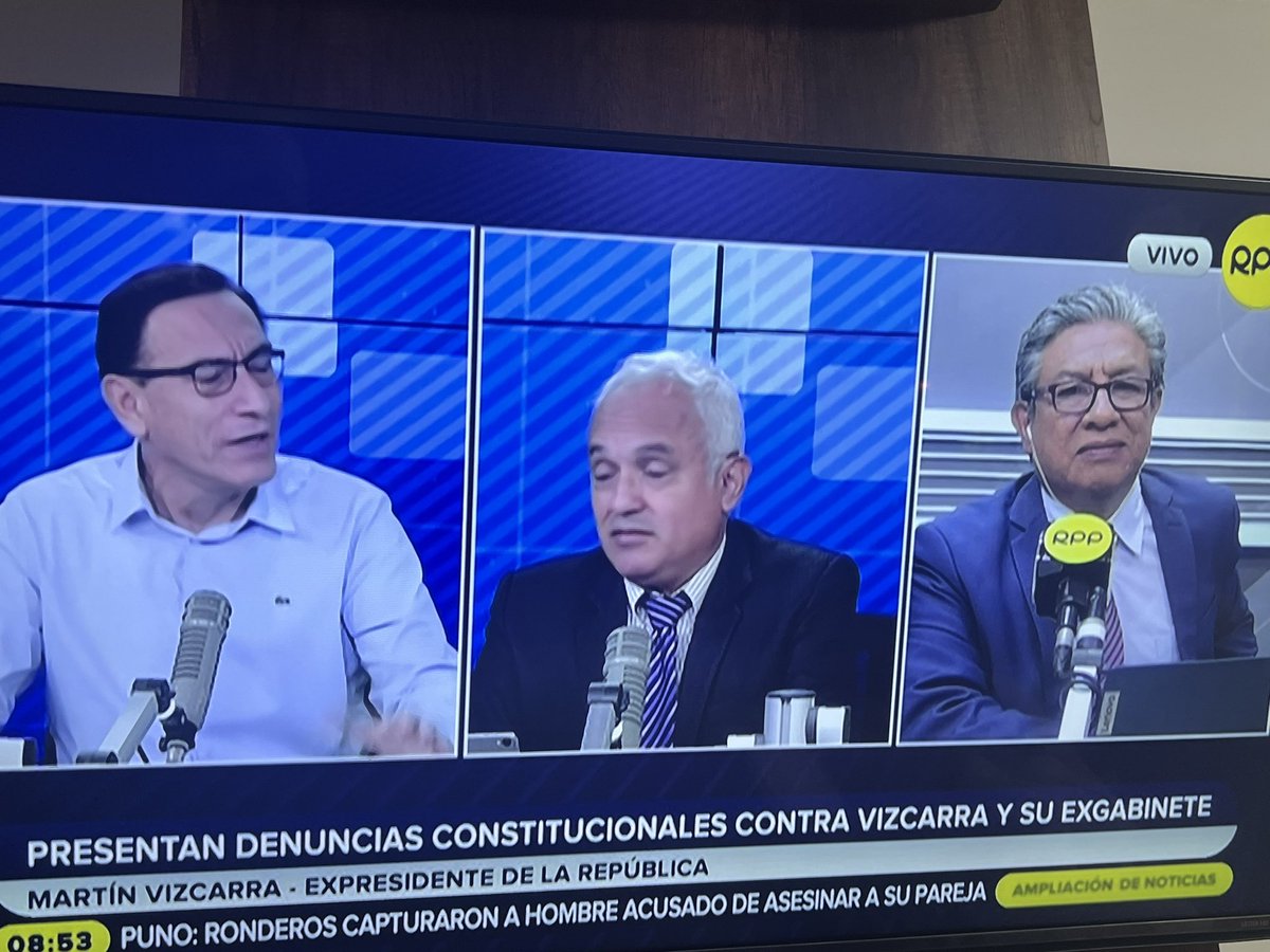 AleAramayoGaona's tweet photo. Empezar el domingo escuchando las mentiras de @MartinVizcarraC nos recuerda a un infame. Sin sentido de culpa, ni autocritica.
Hablando de “justicia”! 

Muy bien los periodistas de @RPPNoticias @KikesitoVH 
Le puede preguntar por favor cuánto invirtió el país en la campaña #ElPerúPrimero que luego usa para dar nombre a su partido @FiscaliaPeru