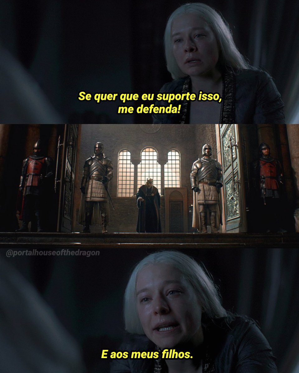 PortalASOIAF's tweet photo. House of the Dragon | T1E08. 🎬

Para defender sua filha ele levantou do leito da morte. Tamanha é a força do amor de um pai. https://t.co/JbD21dJ6O3