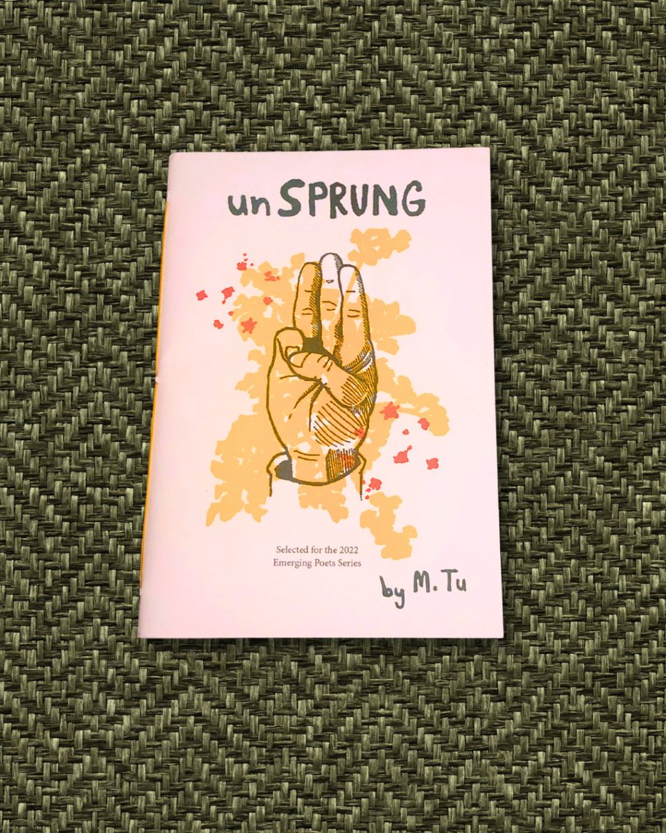 readalittlepoem's tweet image. Day 13 of The Sealey Challenge. Today&apos;s offering is Unsprung by M. Tu (@mandrigall), published by Newfound (@NewfoundOrg), 2022.

#TheSealeyChallenge #sealeychallenge #thesealeychallenge2023