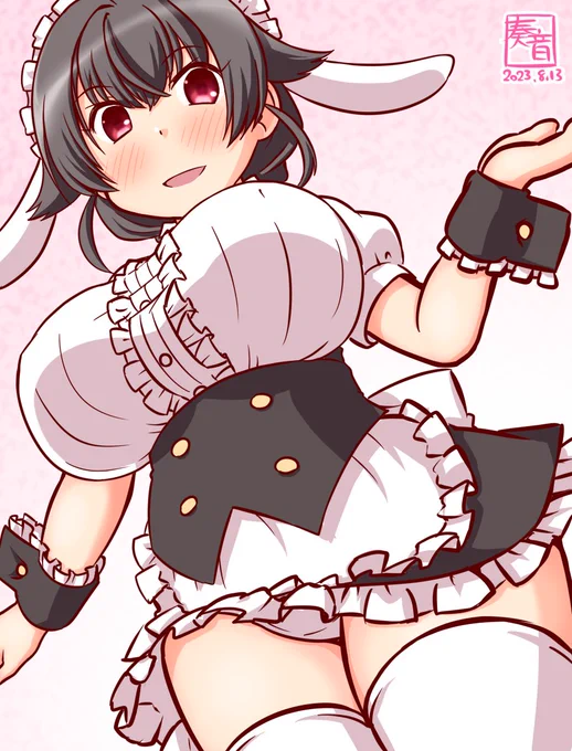「お世話はお任せください。私、母艦ですから」  #艦これ版真剣お絵描き60分一本勝負_20230813 #迅鯨