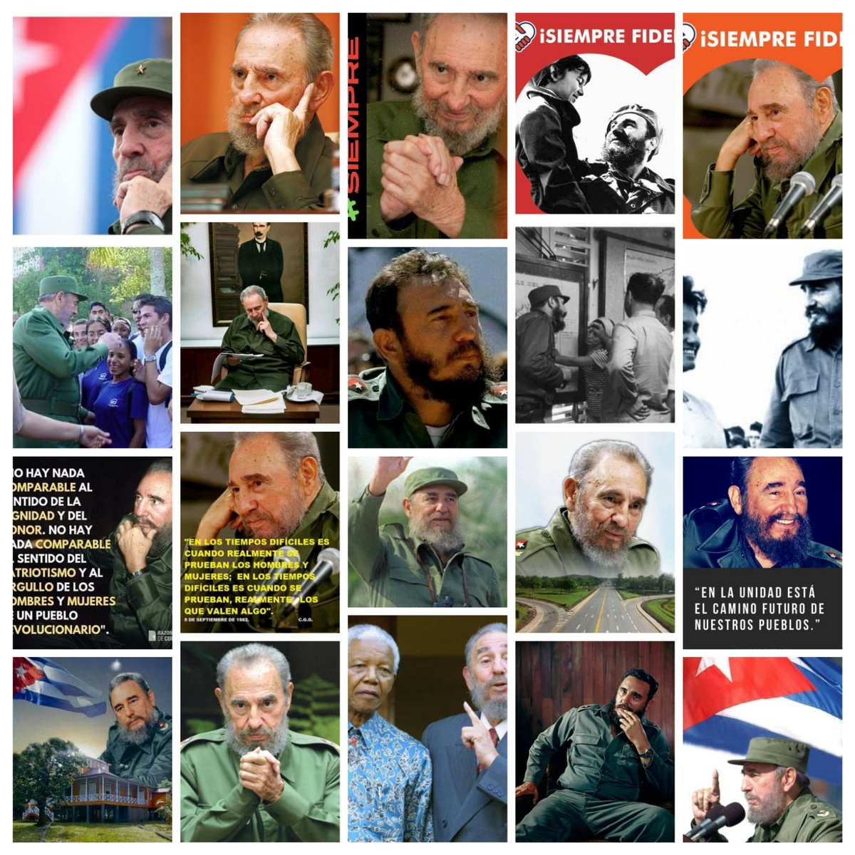 #FidelPorSiempre  El homenaje a nuestro Comandante en Jefe Fidel Castro Ruz en el #97Aniversario de su natalicio. Hombre gigante en ideas, pensamiento y acción, cuya oratoria y ejemplo no olvidamos nunca. La admiración y respeto eterno. #CubaViveResiste #FidelViveEntreNosotros