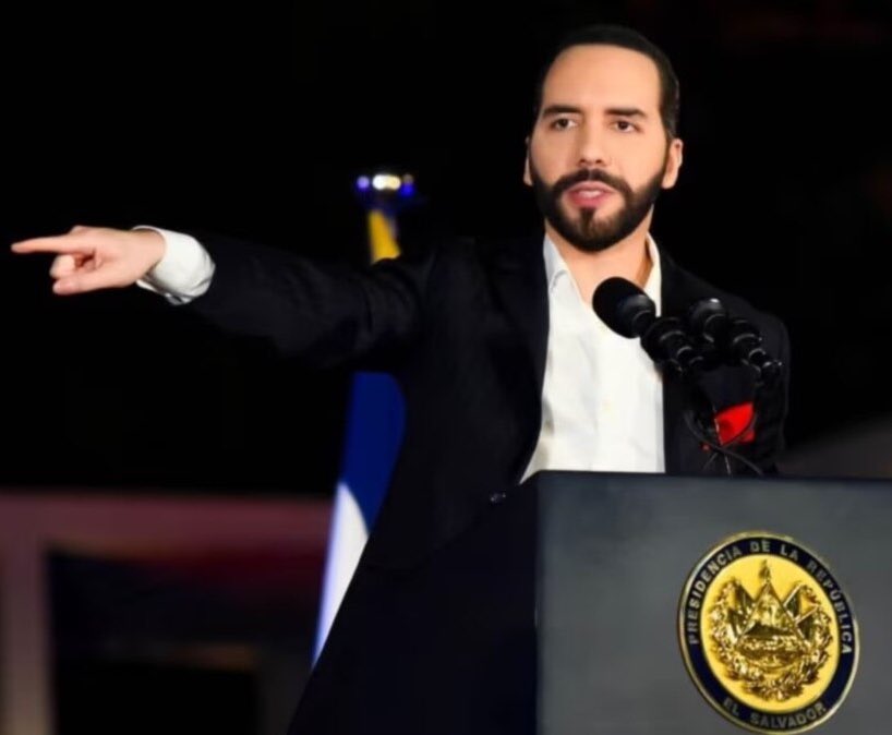 eduardomenoni's tweet photo. ¿Si pudieras votar por Nayib Bukele lo harías, para darle seguridad a tu pais? https://t.co/5HIPiz7iEb