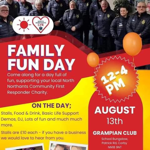 TwkSupportUs's tweet photo. @TeamworkTrust raising funds at Northants First Responders fun day at The Grampian club Corby. If you can guess Paddingtons weight he could be yours to keep. https://t.co/0vhvfEeTwX