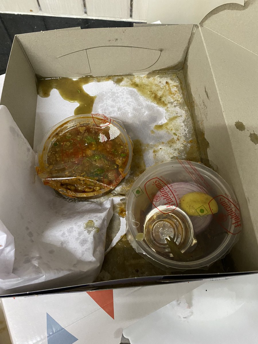sudhish09's tweet photo. @Swiggy 
What’s with your customer service ?
First you take 30 mins extra to deliver the order and then the whole order is spilt. Can’t have it and I’ve been asked to wait another 1 hour for replacement. How are you compensating me for my time and bad experience.
Please refund!! https://t.co/pBl8ZMgoxv