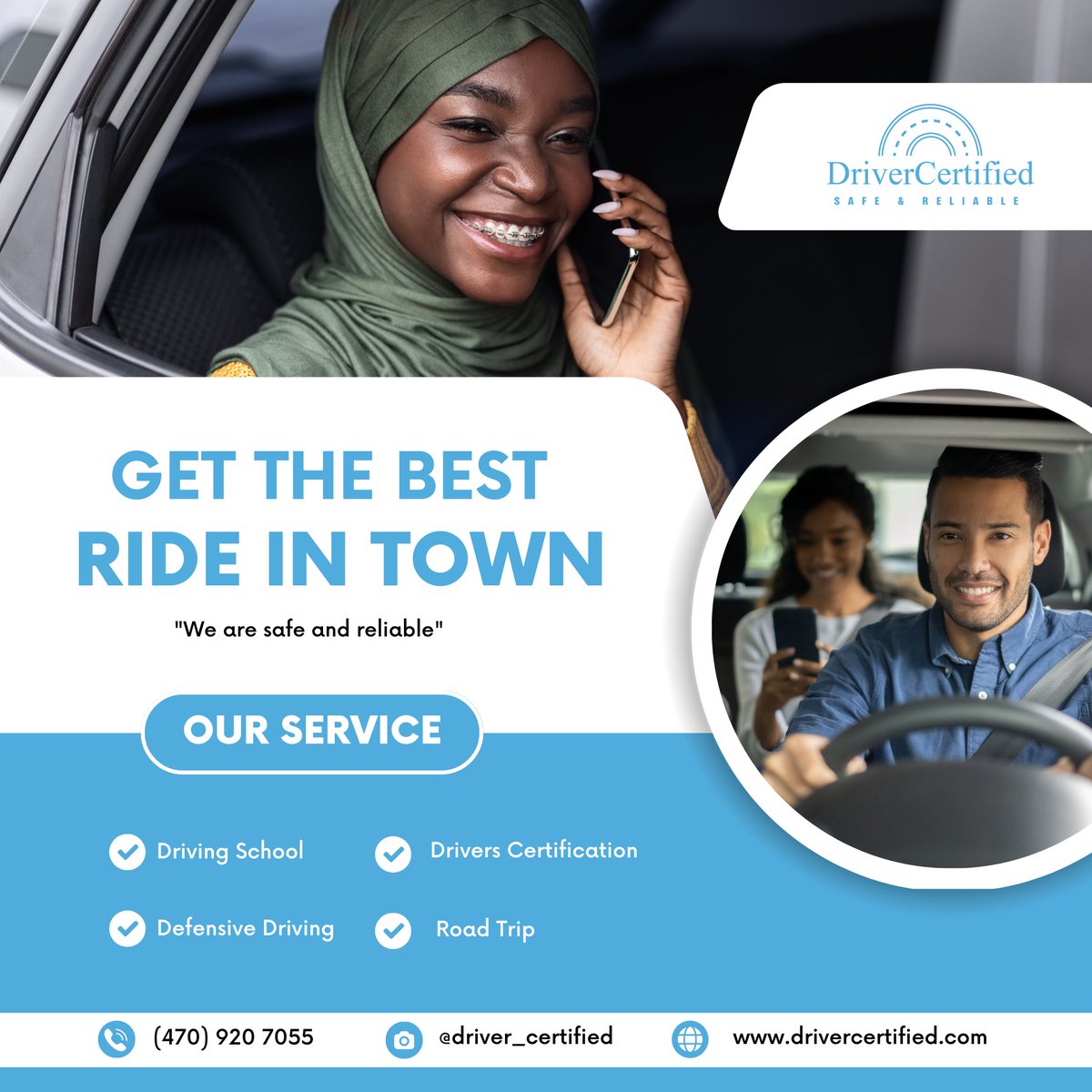 certified36484's tweet photo. Sunday is the perfect day to unwind, explore, and leave the driving to us! Let Driver Certified make your Sunday a stress-free adventure!
#DriverCertified #SafeJourneys #CertifiedDrivers #ComingSoon https://t.co/2FANnpx087