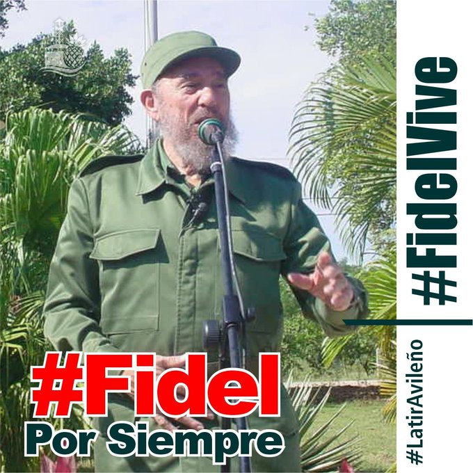 <a href="/YadellC68501/">Yadell Oliva Céspedes</a> Fidel Por Siempre , Nuestro Eterno Caguairan.
#FidelPorSiempe 
#CubaPorLaVida