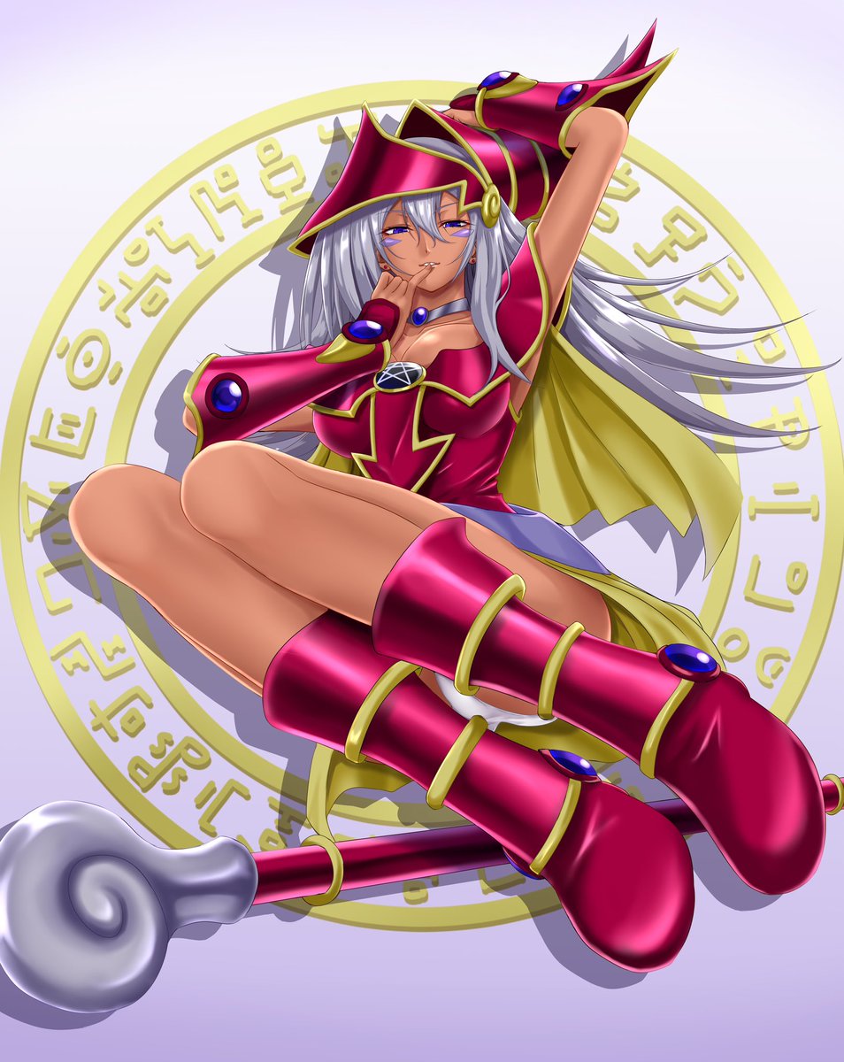 ブラックマジシャンガール「パンドラ版ブラックマジシャンガール #遊戯王 #ブラック・マジシャン・ガール」|ムトとの甘い性活Ⅱのイラスト