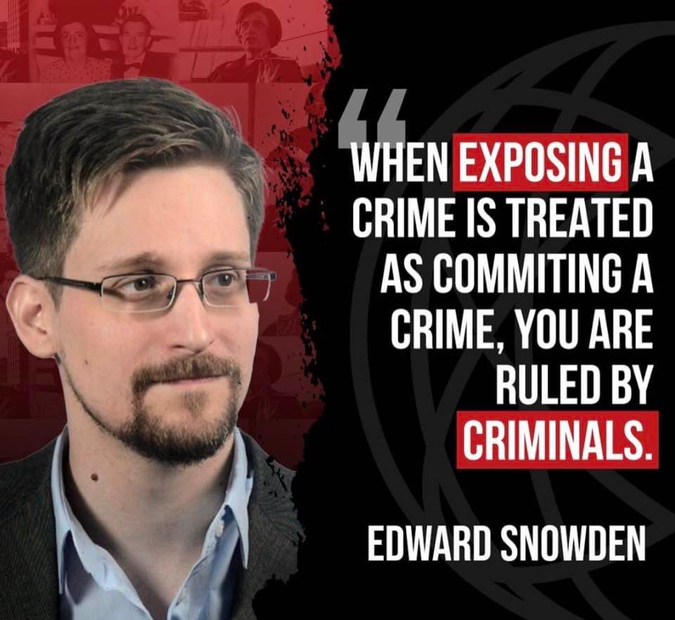 #FreeEdwardSnowden @Snowden