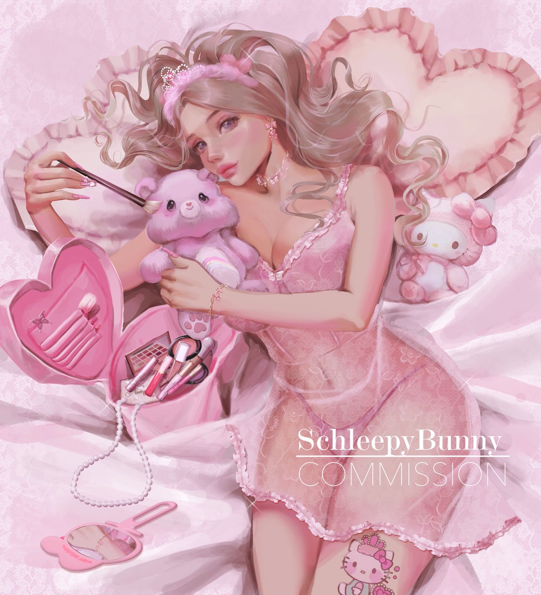 thesleepiestbun's tweet photo. pink goes with everything 💅🏻 https://t.co/GWEQEE1J4J