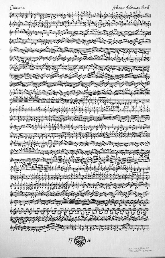 A single page to glimpse the eternal.