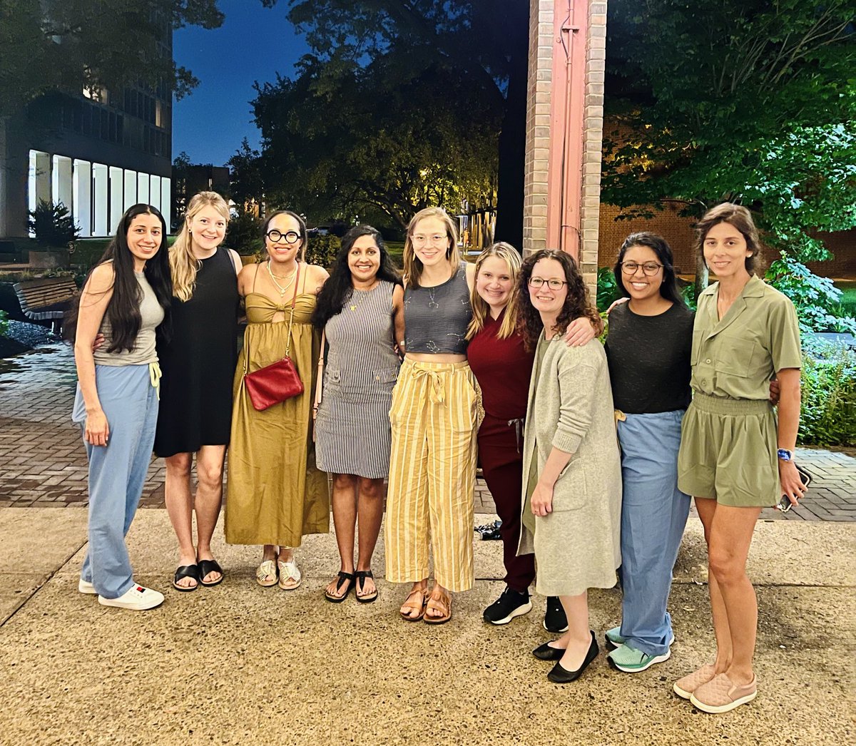 The ladies of <a href="/TempleGastro/">Temple Gastroenterology</a> having a night out!