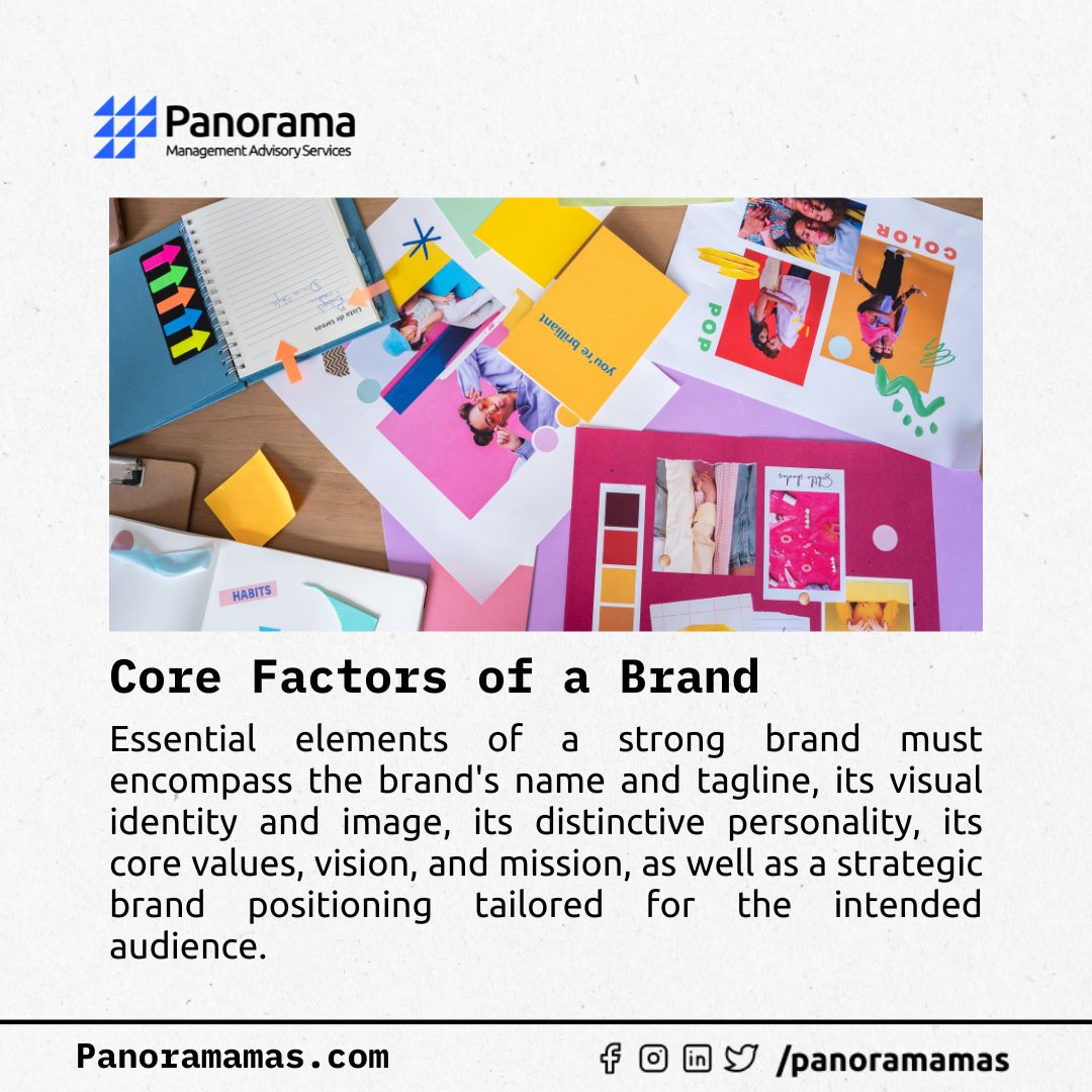 panoramamas's tweet image. Familiarize yourself with the ins and outs of branding, including its fundamental aspects, reasons behind its importance, and the methods employed to establish it. To see the entire post, check out our LinkedIn!
 
#branding #brandelemengts #companyidentity #logo