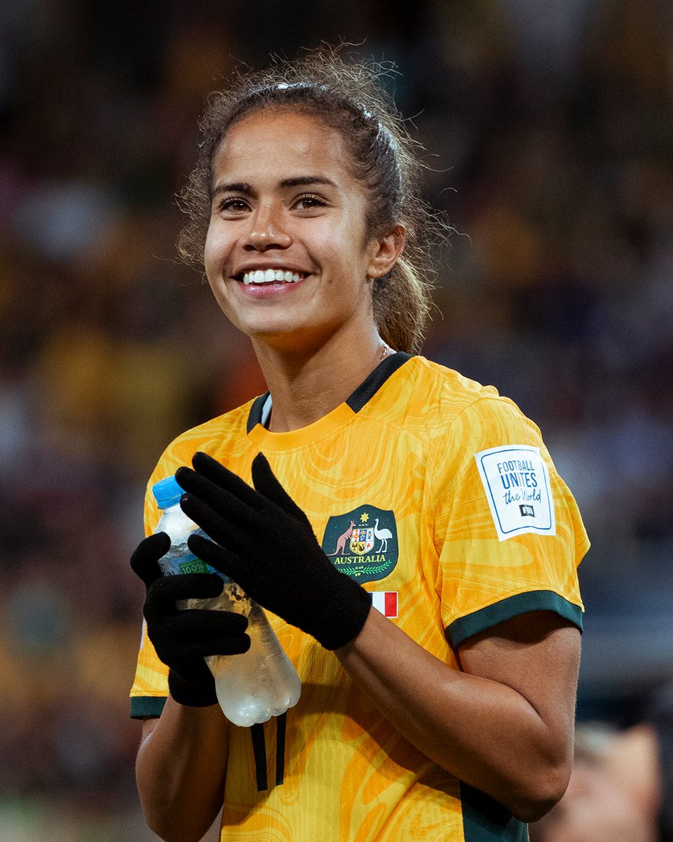 TheMatildas's tweet photo. Soaking it all in 🙏

#Matildas #FIFAWWC #TilitsDone https://t.co/YTi54ceBww