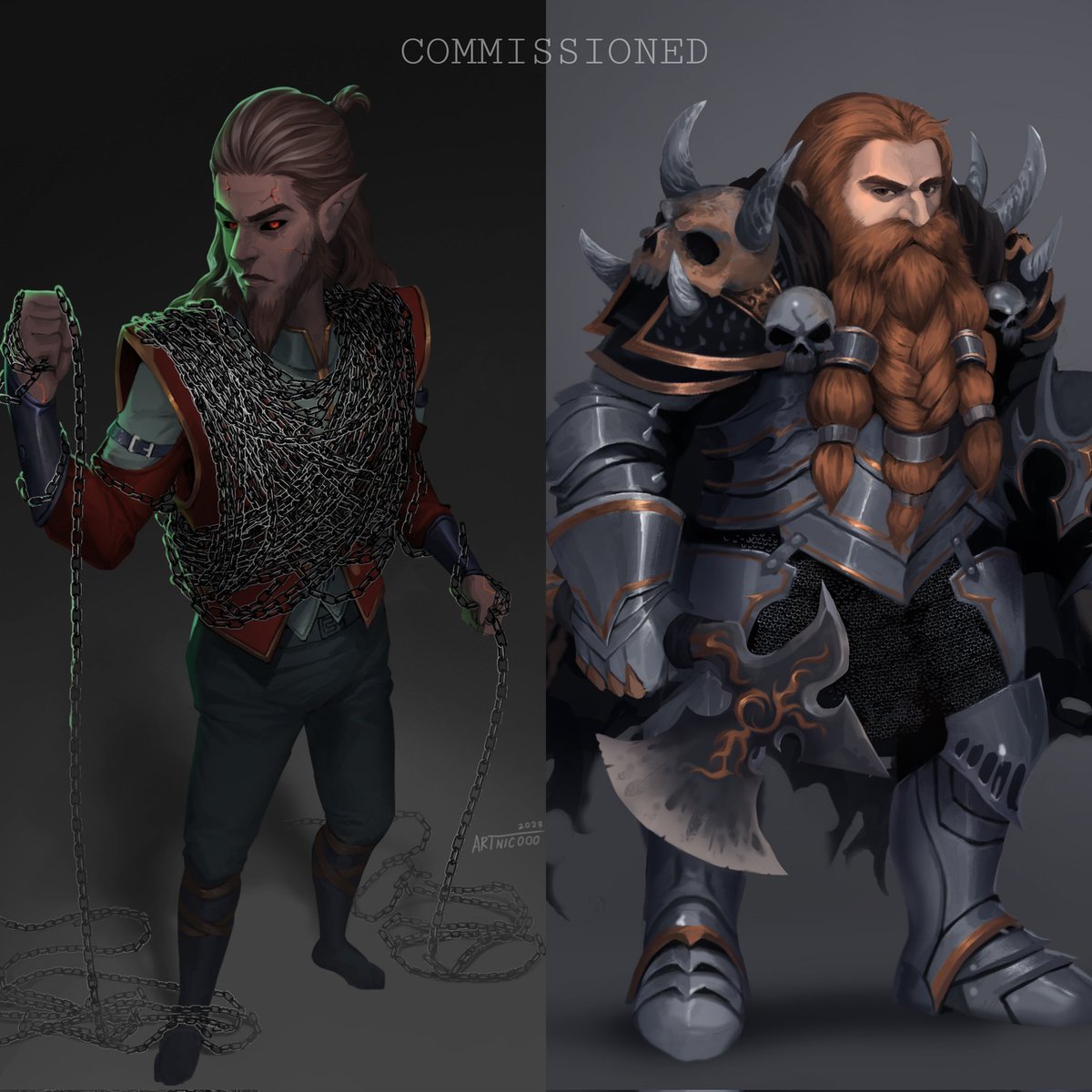 ARTnicooo's tweet photo. Hi everyone! I'm ARTnicooo and 
I'm currently open for commissions. Character illustration around 55usd. 
Let me know if you're interested. 

#ARTnicooo #commissions #commissionopen #openforcommission #artist #dnd https://t.co/nu6WL0zTVm