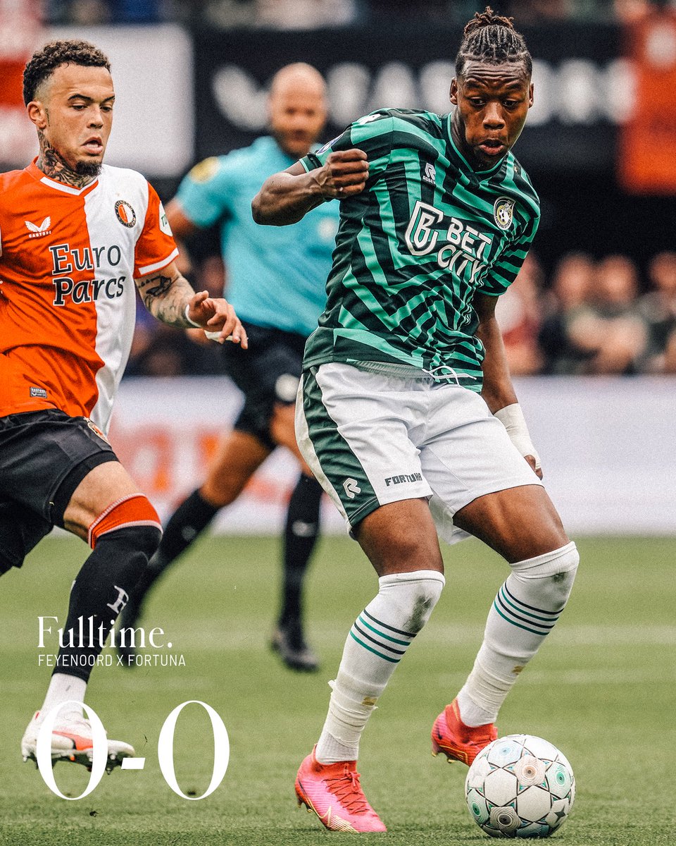 We verlaten De Kuip na een vermakelijke wedstrijd met één punt! 

#feyfor