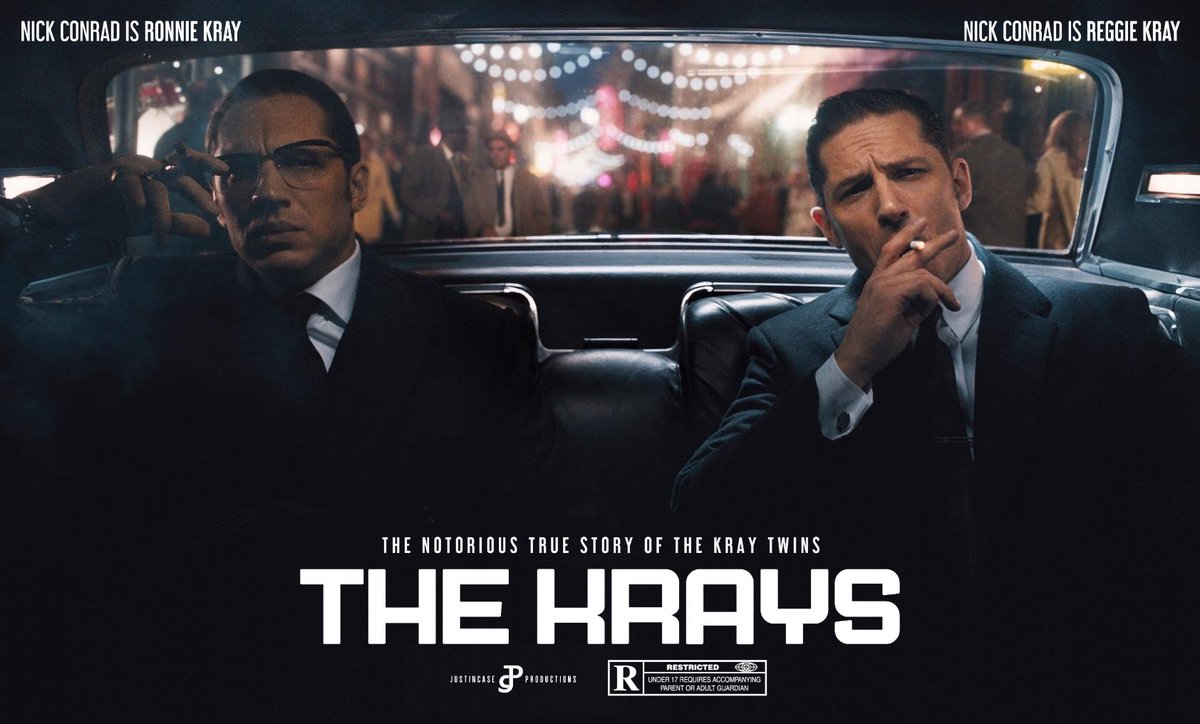 Identical twins Reggie and Ronnie Kray rise through the criminal underworld. In and out of prison, Ronnie’s unpredictable tendencies and the slow disintegration of Reggie’s marriage threaten to bring the brothers’ empire tumbling to the ground. #TheKraysMovie