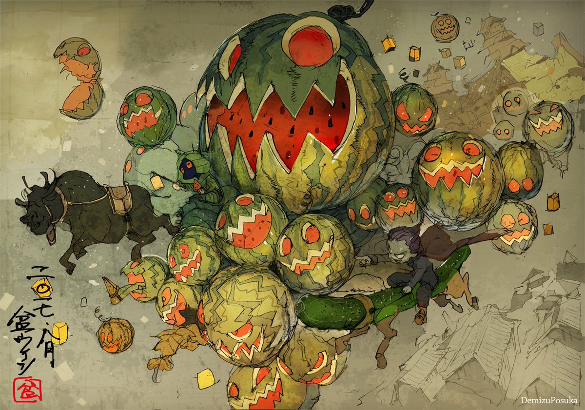 jack-o'-lantern pumpkin halloween no humans general  illustration images