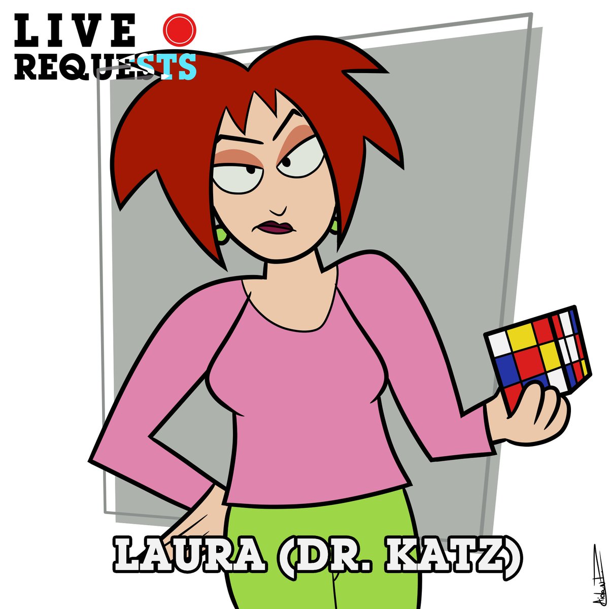 AidanDeFrehn's tweet photo. Might as well add "Dr. Katz" to the "shows I should watch" list.
#Laura #DrKatz #ComedyCentral #LiveRequests #FanArt #ArtistOnTwitter https://t.co/5YqOz3ZOby