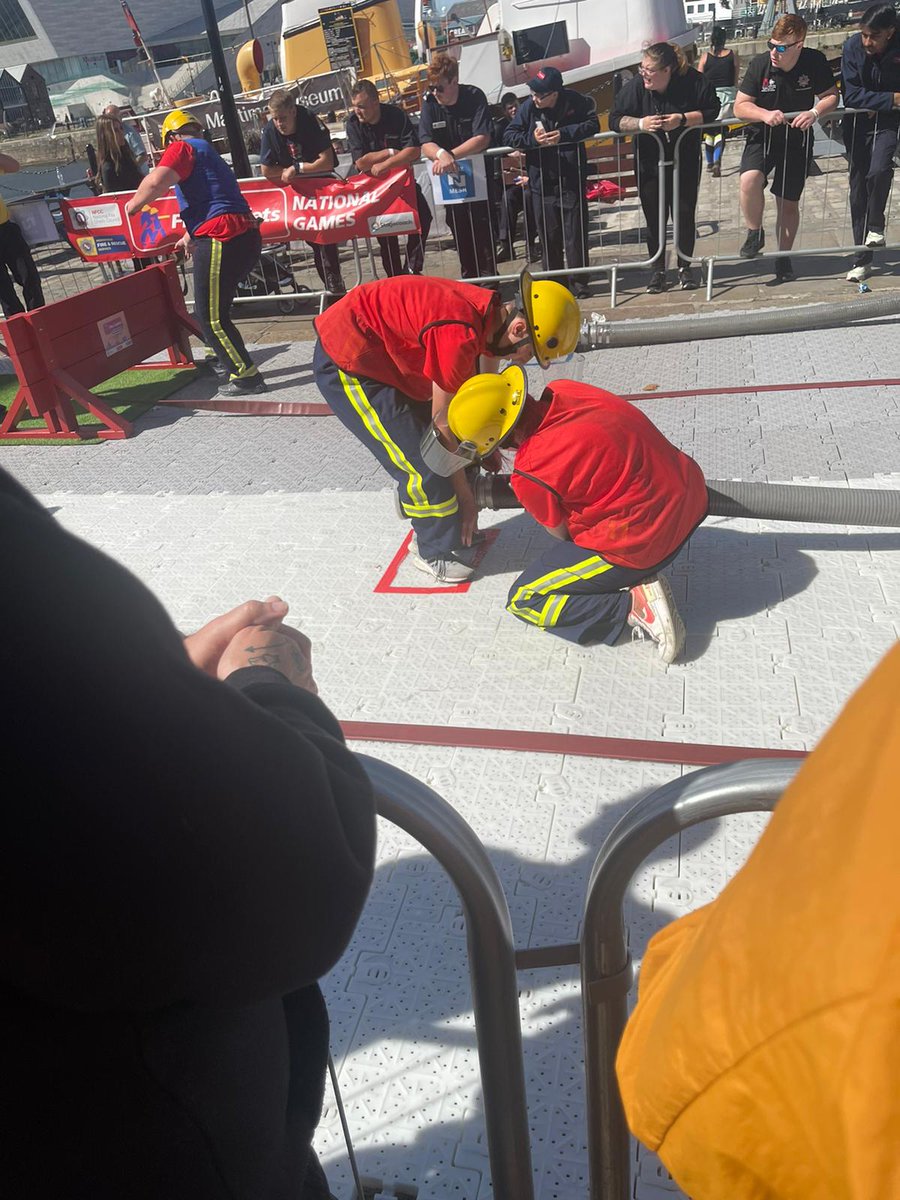 CumbriaFire's tweet image. CRFS Fire Cadets from Workington have been competing in the National #FireCadetGames 2023 in Liverpool this weekend. Up against teams from across the UK. 
Congratulations to our Cadets, who came 1st in the Water Rescue challenge and 2nd overall!
Well done, outstanding effort.