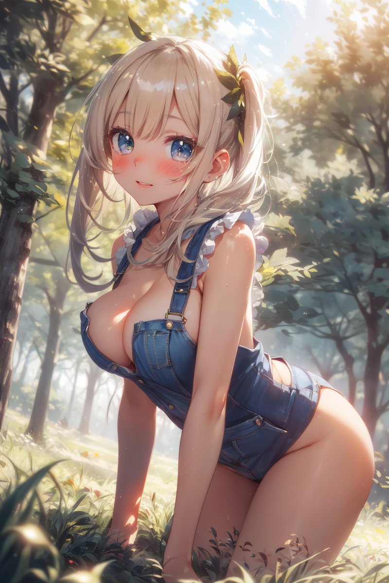 tosh_aish's tweet photo. おはよう☀️
#生サロペ 
#AIart
overalls girl https://t.co/kvpWTyVXQn