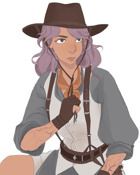who do I contact about getting Imogen a cowboy hat…    #imogentemult #criticalrole #criticalrolefanart