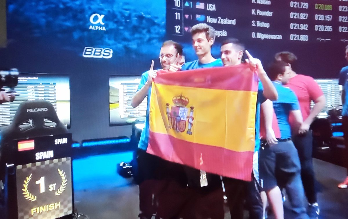 ➡️¡Enhorabuena a esa Armada Española 🇪🇸!! 

<a href="/coquelopez14/">Coque López</a> @GG_PolUrra <a href="/JoseSerrano_16/">Jose Serrano</a>

Brutality 💪🤩‼️

#Gt7 #simracing