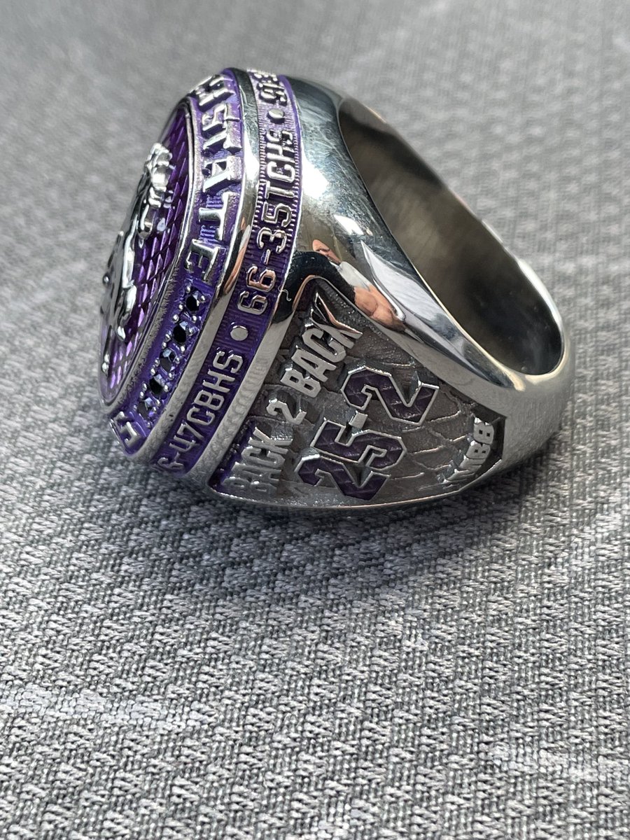The champions get their rings. James Monroe received its state championship rings after winning a second straight Class A title in March.
#wvprepbb
