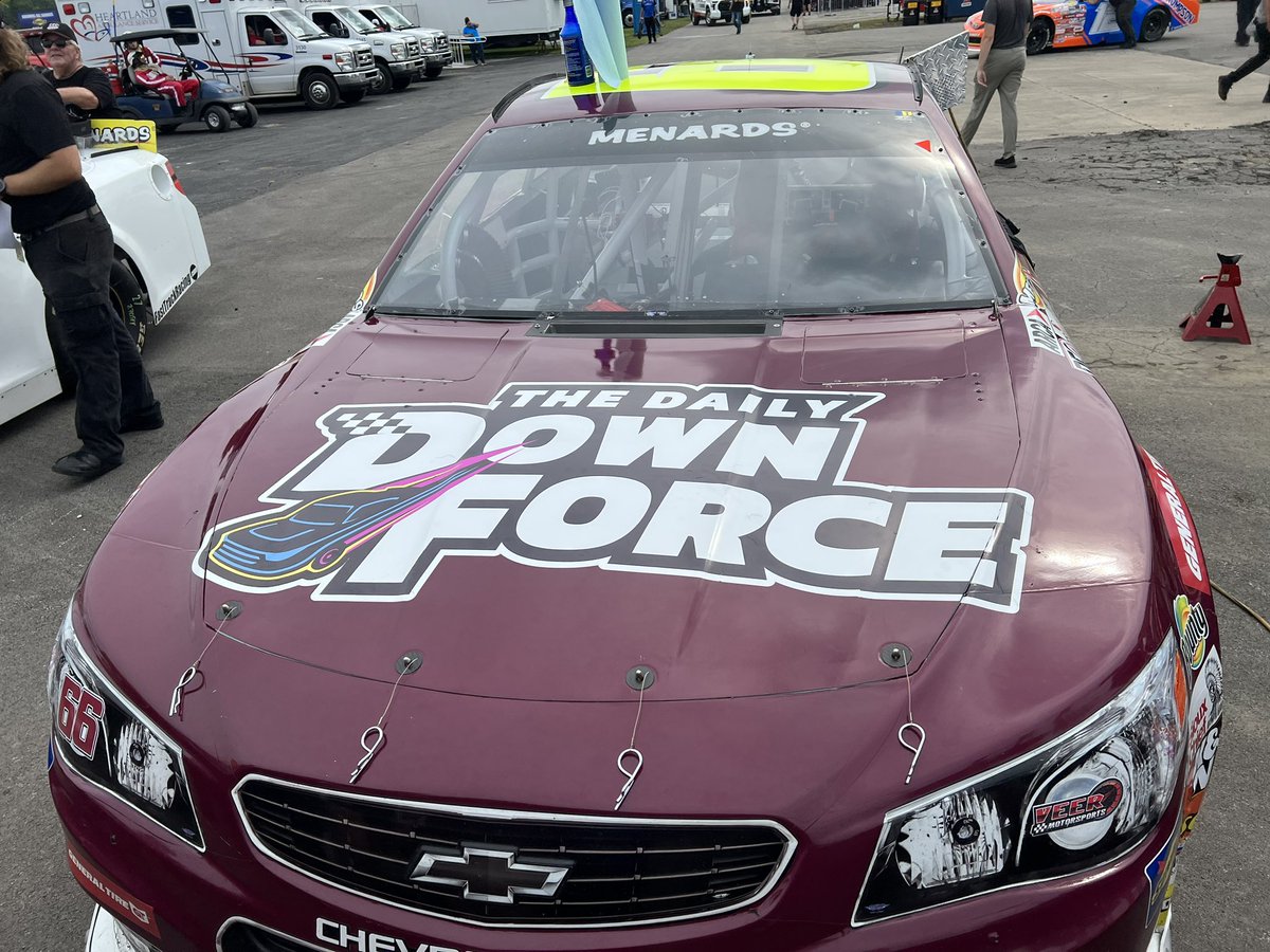 jont66's tweet photo. Thanks to @dailydownforce for coming onboard for the @ARCA_Racing  @RaceIRP  race. Not the results that we wanted - p14 - but the @FastTrack_11 fought all day making adjustments.  Seems that we had a cracked track bar mount - nullifying all of our adjustments. https://t.co/I1M93W0ECB