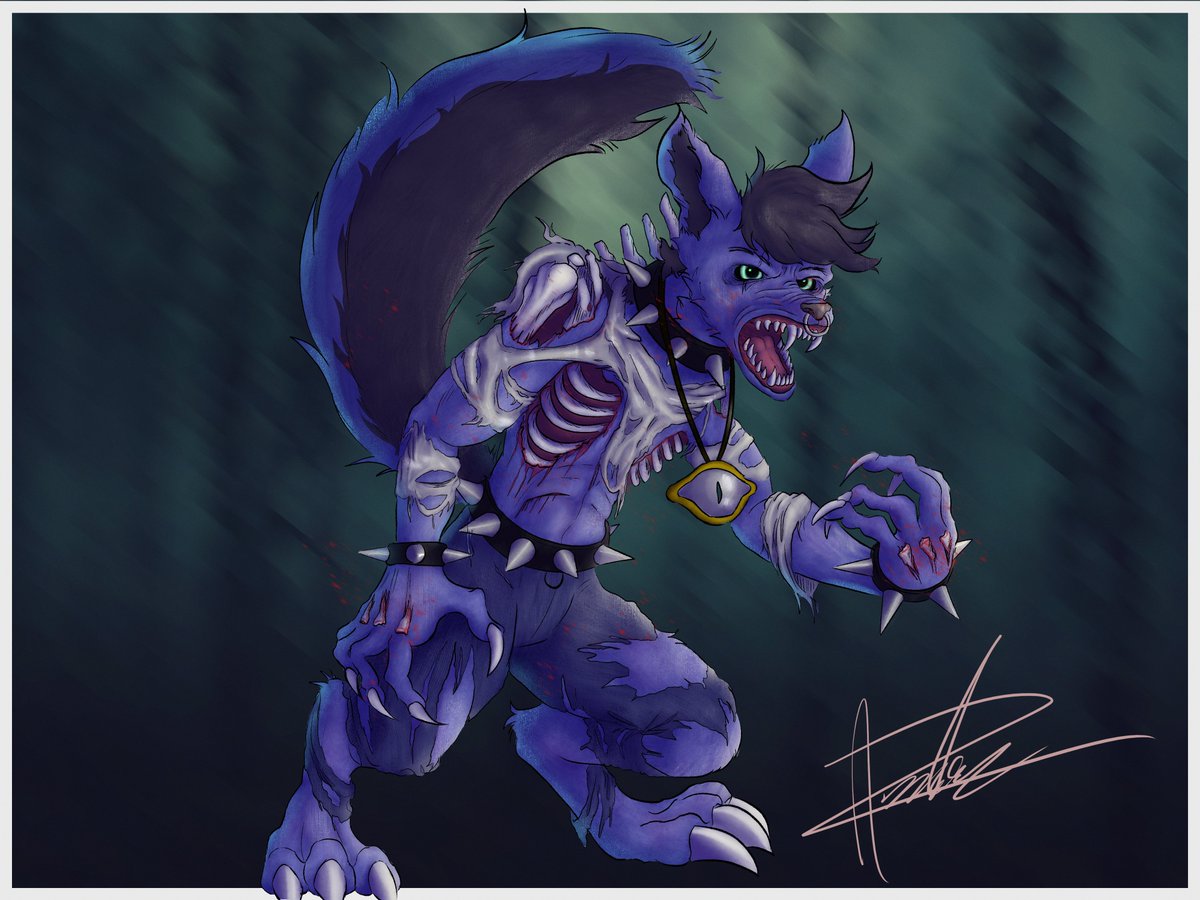AzDarche's tweet photo. CW: Blood

I tried a ney shading style with this comission, I really love how it ended. <3 https://t.co/7P4U9VC6w9
