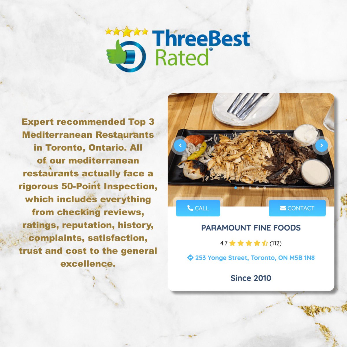 Paramount Fine Foods tweet media