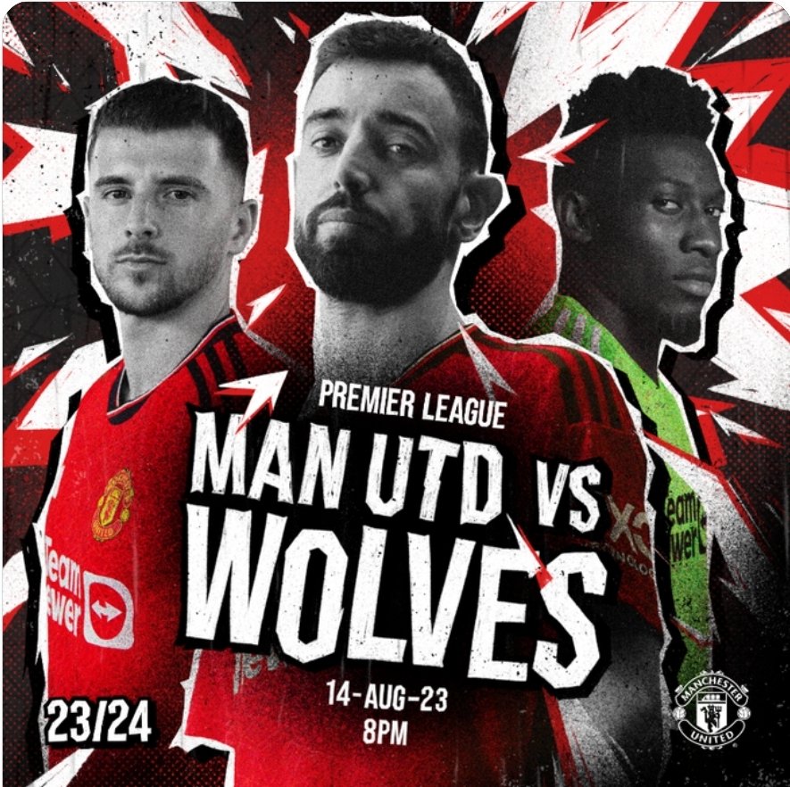 MulaShubz's tweet photo. All eyes will be on Ten Hags Manchester United in less than 24 hours time when we take on Wolves at OT. 

The Premier League know what they're doing. Save the BEST till last 🔴⚪️⚫️

#MUFC
#GGMU
#MUNvsWOL https://t.co/jIc8ZGPOs9
