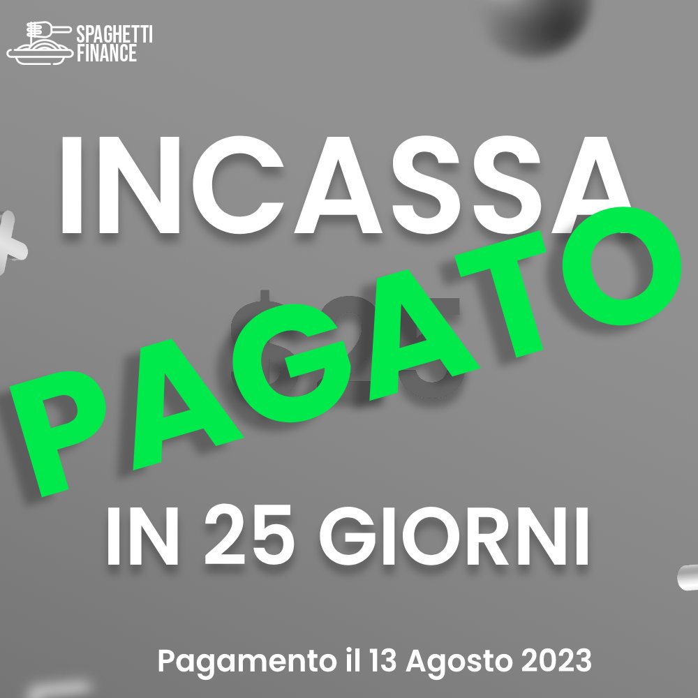 GM #PastaNation 🍝🧑‍🍳

Abbiamo appena pagato i rendimenti del "Conto Deposito 6" 💰💰

✅Deposito: 50$
✅Incassati: 750$

✅Yield 50% in 25 giorni.

Congratulazioni a tutti 🥳

Prova di pagamento bscscan.com/tx/0x8990ef507…

Buon Ferragosto!
Ci vediamo a Settembre!