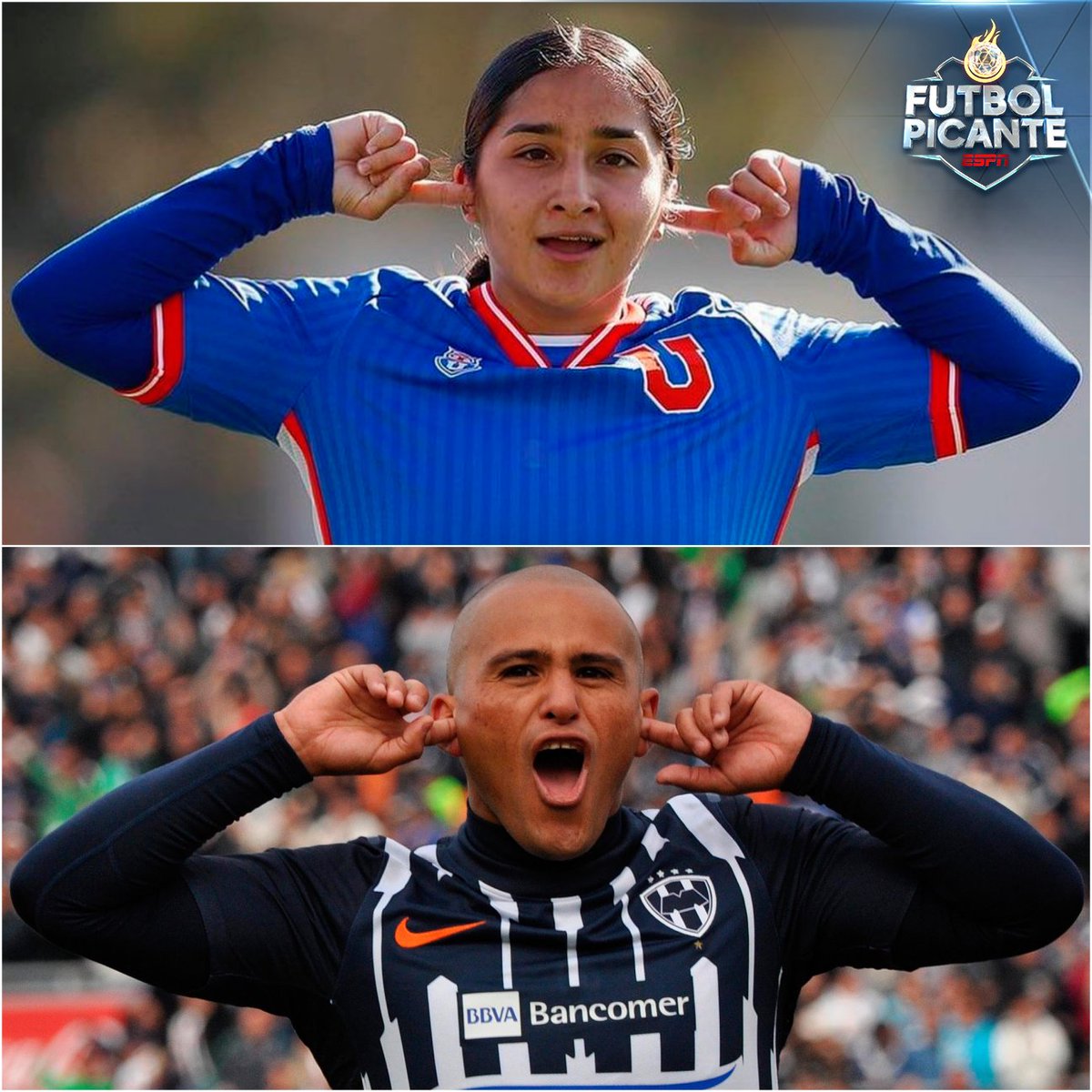 futpicante's tweet photo. 🥲 Arantza Suazo celebrando goles como su papá, Humberto el 'Chupete' Suazo https://t.co/wvg4uvqlyQ
