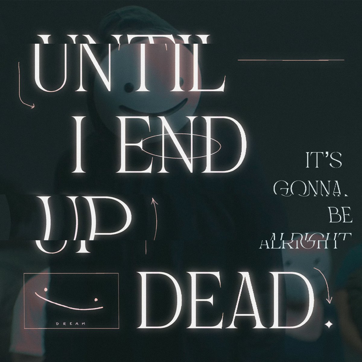 grayskyluna's tweet photo. HAPPY (belated) BIRTHDAY DREAM 💚 #dreamfanart #dreamwastaken 

I participated in the #DREAMIEBDAYBASH collab and decided to put a graphic design spin on my prompt, "until I end up dead"! I was incredibly indecisive so I made 3 different versions here u go :3 https://t.co/9EO6gRTwDB