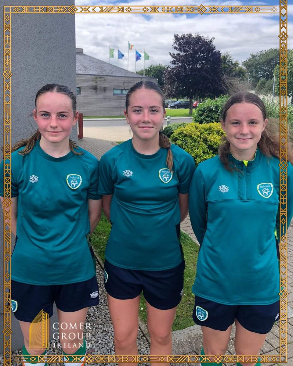 gufcacademy's tweet photo. Congratulations and best of luck to Galway United players Roise Burke, Heather Loomes and Ava Mullins, who were invited to attend the Republic of Ireland GU16s Training Day in Dublin today!!

#ItsATribalThing https://t.co/ZfUEgDEu66