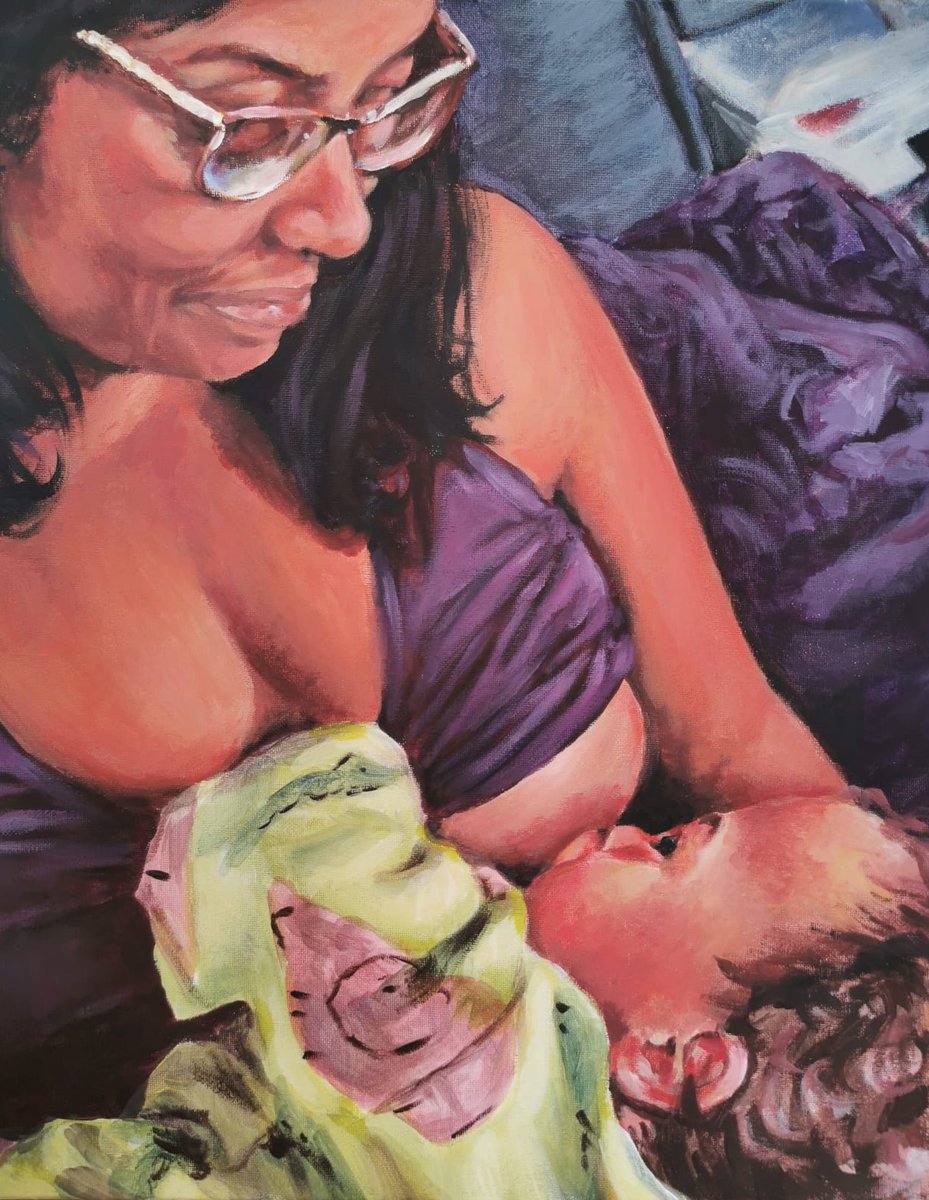 nadiapadayachy's tweet photo. I'm overwhelmed by everyone's support and genuine words of encouragement and appreciation of the art that I entered in the @LondonGraphics @TheoPaphitis #Art prize. If you'd like to vote for me, please enter my number 249. The theme is 'Connection'  https://t.co/QJv2uAscEL https://t.co/KglBVP3ikY