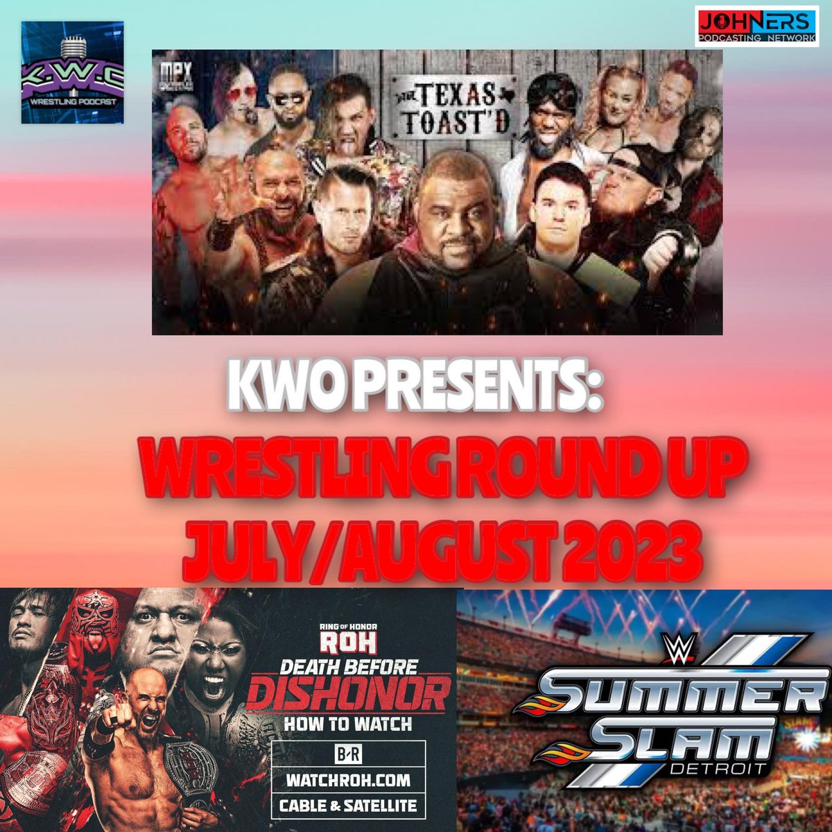 This podcast is the living embodiment of “card subject to change”. 

 #kwo #wrestlingpodcast #wrestlingpodcastuk #wrestling #podcastersofinstagram #podcastlife #podcast #podcastuk #WWE #SummerSlam #WrestlingRevolver #ROH #deathbeforedishonor