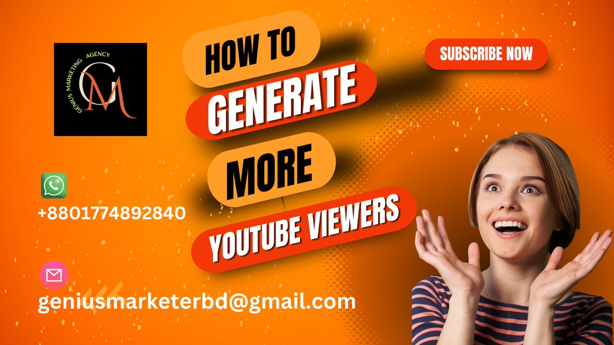 Title: Unlocking the Secrets to Skyrocket Your YouTube Viewership: A Comprehensive Guide

🚀🎥 #YouTubeTips #GrowYourChannel #ContentStrategySuccess #YouTubeMagic #ViralVideoMastery 🎬📈🚀🎥 #YouTubeSuccess #BoostYourViews #ViralVideoTips #ContentCreatorsGuide 🎬📈