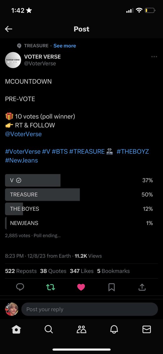 wonitete's tweet photo. @VoterVerse done for #V https://t.co/FaJaWQXY3y