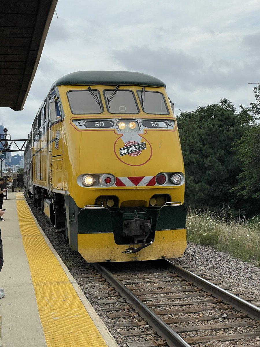 If the Union Pacific Northwest Line has a million fans, then I'm one of them.

If the Union Pacific Northwest Line has one fan, then I am he. 

If the Union Pacific Northwest Line has no fans, then I am dead.