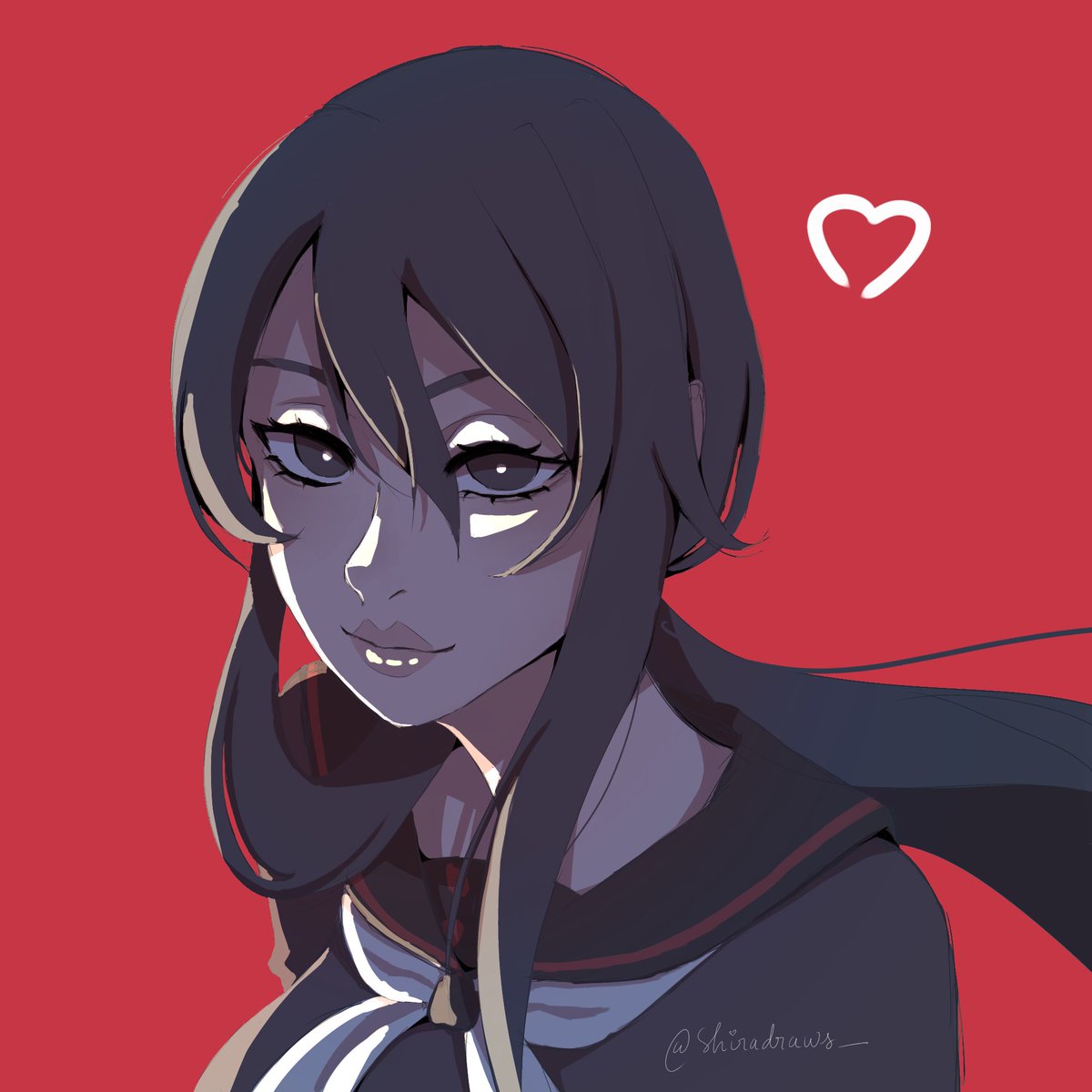 Shiradraws_'s tweet photo. I had the true ending while olaying #yanderesimulator on 1980 mode so I drew #ryobaaishi https://t.co/dFiQPD24wn