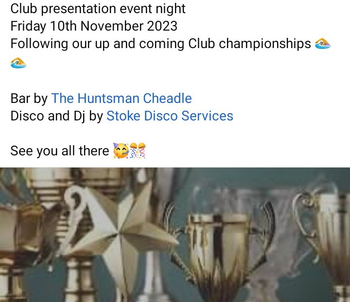 Cheadle Swim Club tweet media