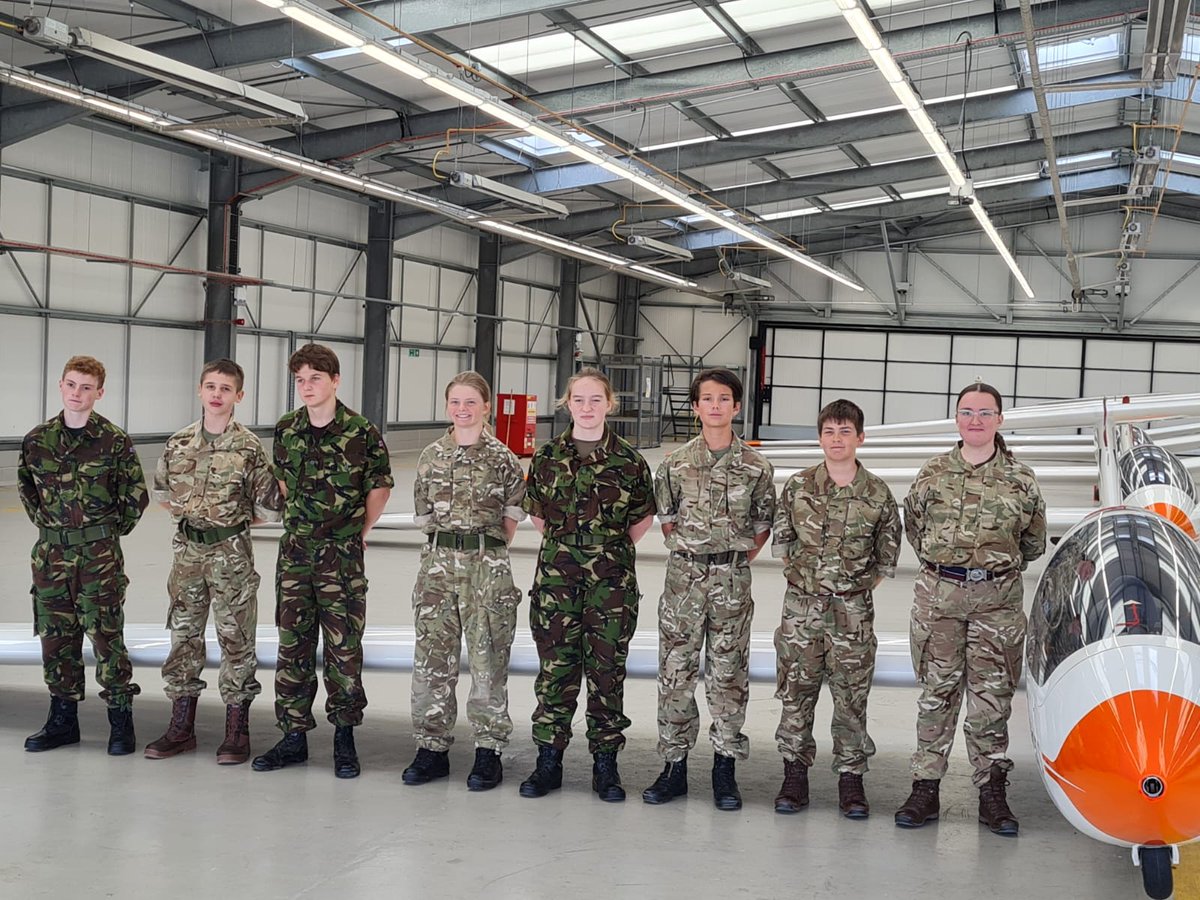 Cadets Charlotte Hatten, Stan Lock and Elliott Watkins thoroughly enjoyed their Air Experience, Gliding at Little Rissington with <a href="/637/">Neal Borkowski</a> &amp; <a href="/621/">621</a> Gliding Schools