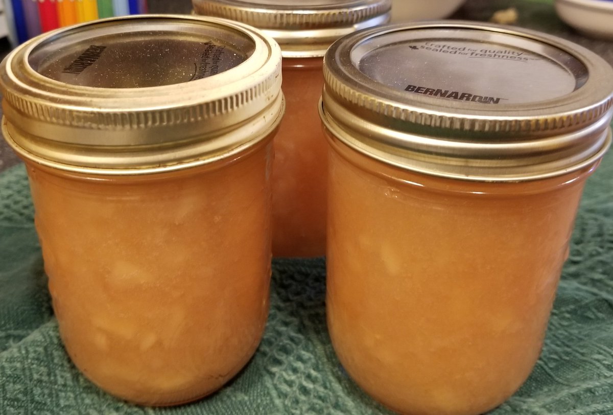 AndersonBooz's tweet photo. And canning some pear &amp; ginger jam made with pears from our own tree...

#NotAngryAB #yegartist #yegdt https://t.co/dfCkogbxLh